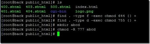 Linux常用命令及组件:chown和chmod Linux常用命令及组件:chown和chmod