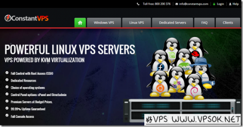ConstantVPS:$8.25/月KVM-1GB/20GB/2TB 荷兰 ConstantVPS:$8.25/月KVM-1GB/20GB/2TB 荷兰