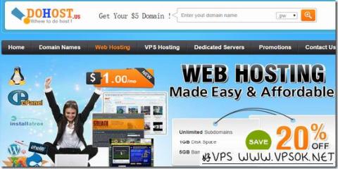 DoHost:$4.5/月Wnidows-256MB/15GB/500GB 北卡 DoHost:$4.5/月Wnidows-256MB/15GB/500GB 北卡