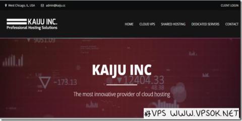Kaiju:$3/月KVM-1GB/20GB/5TB 芝加哥 Kaiju:$3/月KVM-1GB/20GB/5TB 芝加哥
