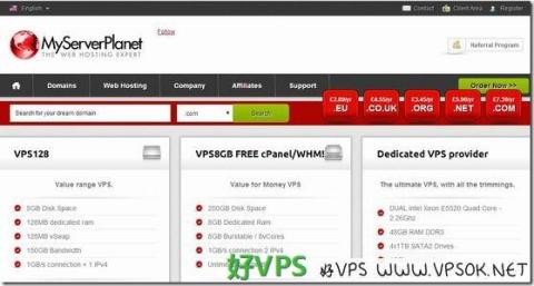 MyServerPlanet:£2.5/年OpenVZ-256MB/7GB/250GB 纽约 MyServerPlanet:£2.5/年OpenVZ-256MB/7GB/250GB 纽约