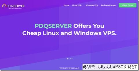 PDQserver:$25/年KVM-2GB/20G SSD/5TB 芝加哥 PDQserver:$25/年KVM-2GB/20G SSD/5TB 芝加哥