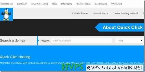 QuickClickHosting:$2.99/月OpenVZ-256MB/20GB/无限/DDoS保护 加拿大 QuickClickHosting:$2.99/月OpenVZ-256MB/20GB/无限/DDoS保护 加拿大