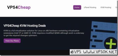 VPS4Cheap:$3.5/月KVM-512MB/5G SSD/500GB 凤凰城 VPS4Cheap:$3.5/月KVM-512MB/5G SSD/500GB 凤凰城
